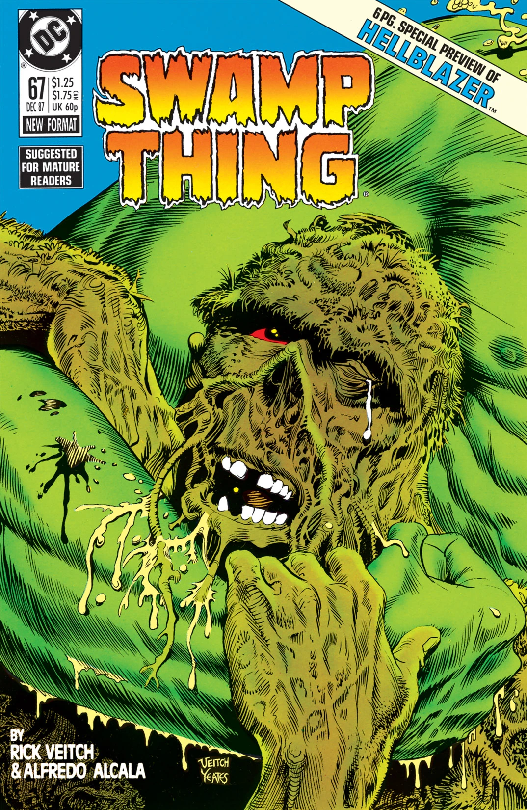 Swamp Thing #67 (DC, 1969 — Cover A) cover